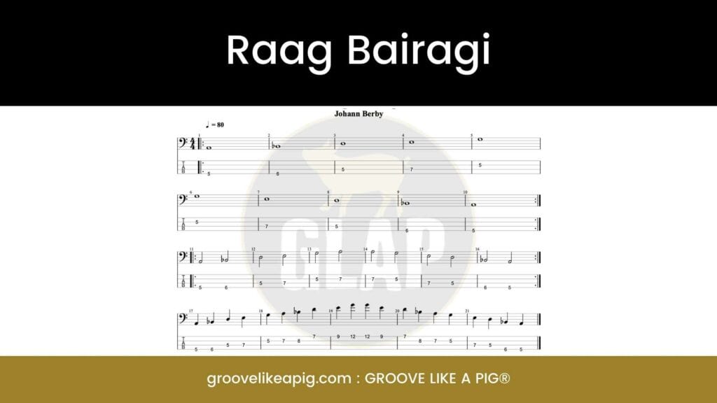 gamme-pentatonique-guitare-basse-cours-de-musique-ecole-de-musique-raag-bairagi-musique-indienne-2