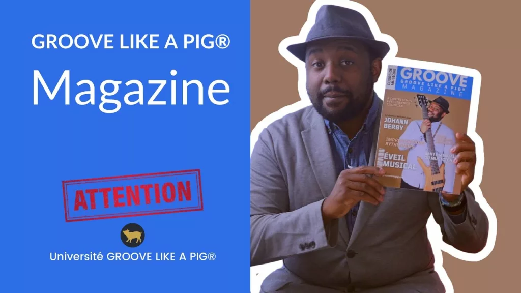 Annonce Sortie Prochaine du GROOVE LIKE A PIG® Magazine