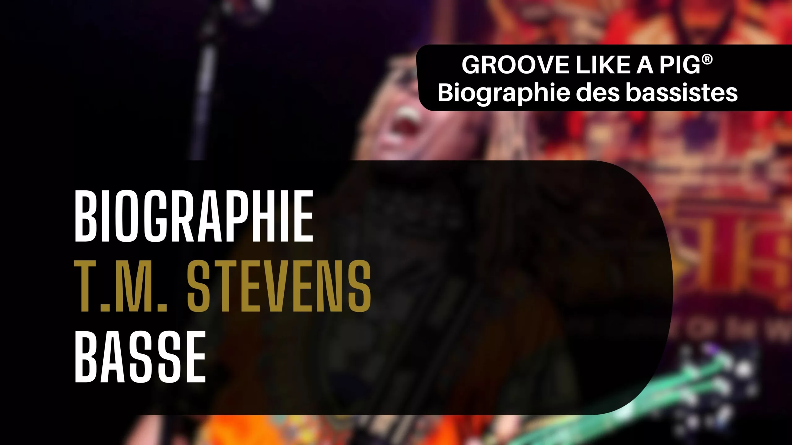 TM Stevens Signature Bass. T.M. Stevens