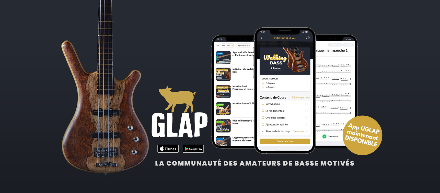 Image de la plateforme et des membres